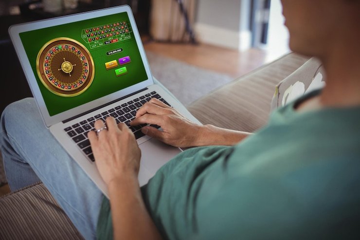 Live casino blackjack table loaded on mobile after BCA deposit